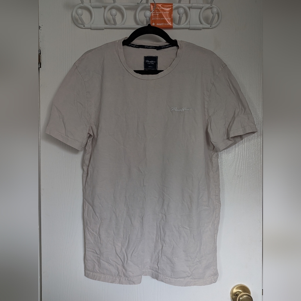 Men's Classic Beige Short Sleeve Tee